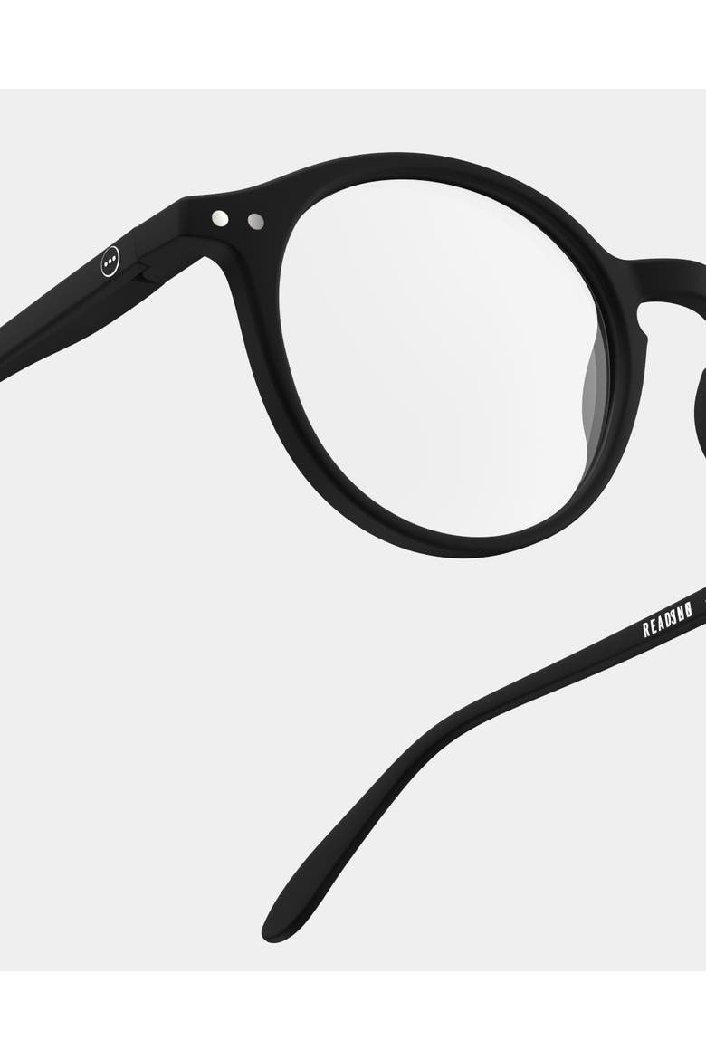 #D 48mm Pantos Reading Glasses, Alternate, color, Black