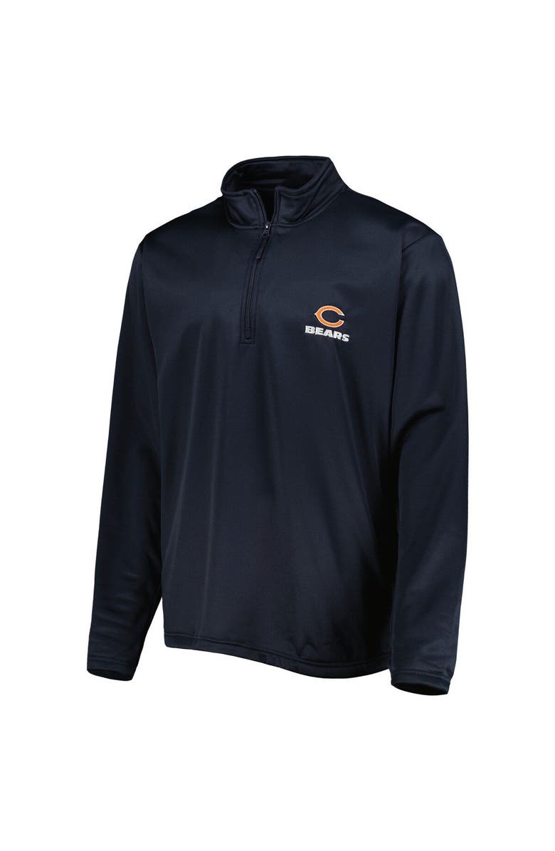 DUNBROOKE Men's Dunbrooke Navy Chicago Bears All-Star Tech Quarter-Zip Top, Alternate, color, Navy
