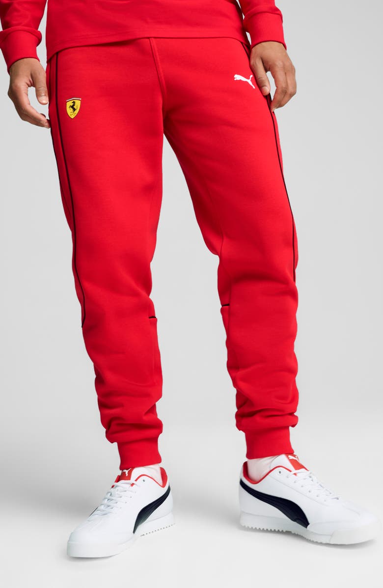 PUMA x Scuderia Ferrari Formula 1 Track Pants, Main, color, Rosso Corsa