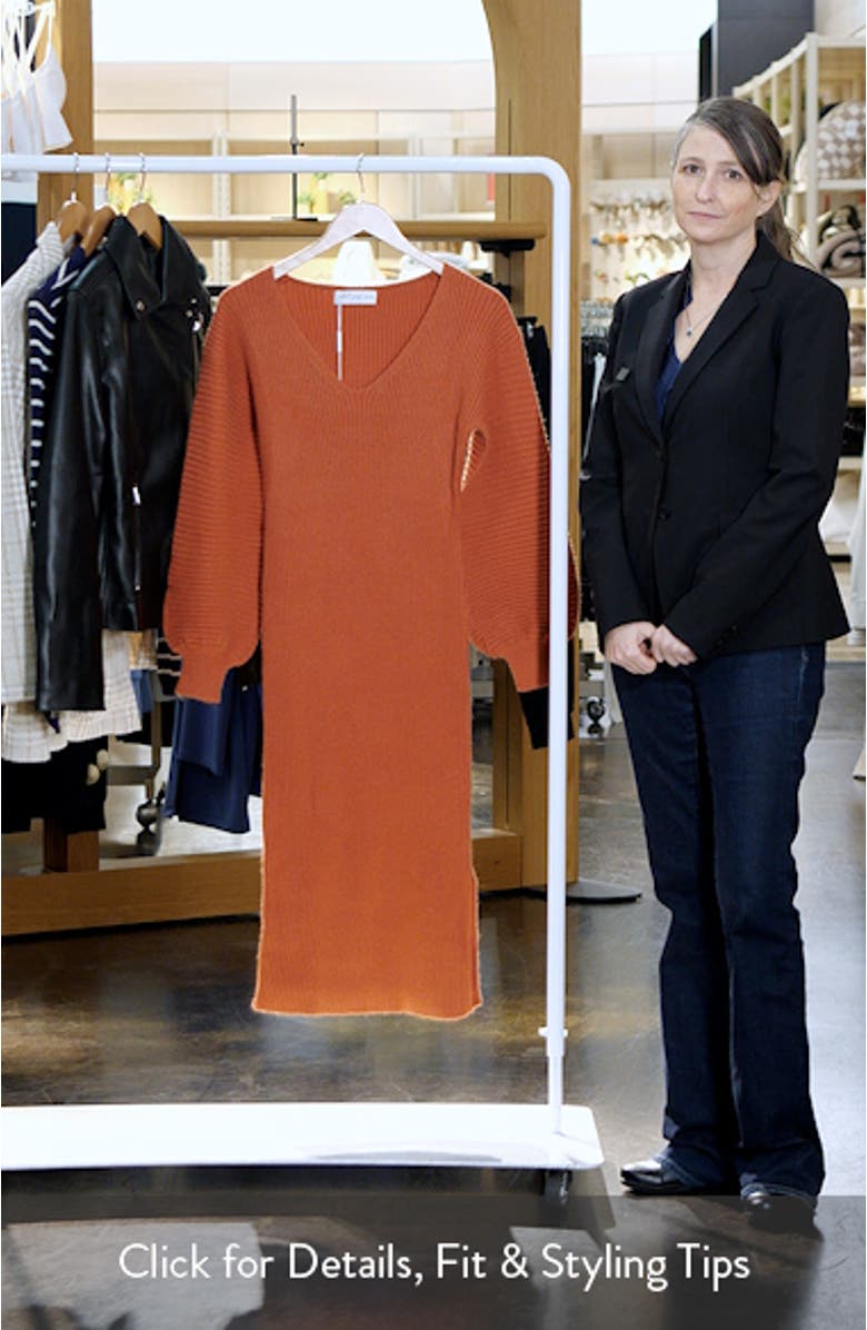 Caledonia Stretch Knit Midi Dress, sales video thumbnail