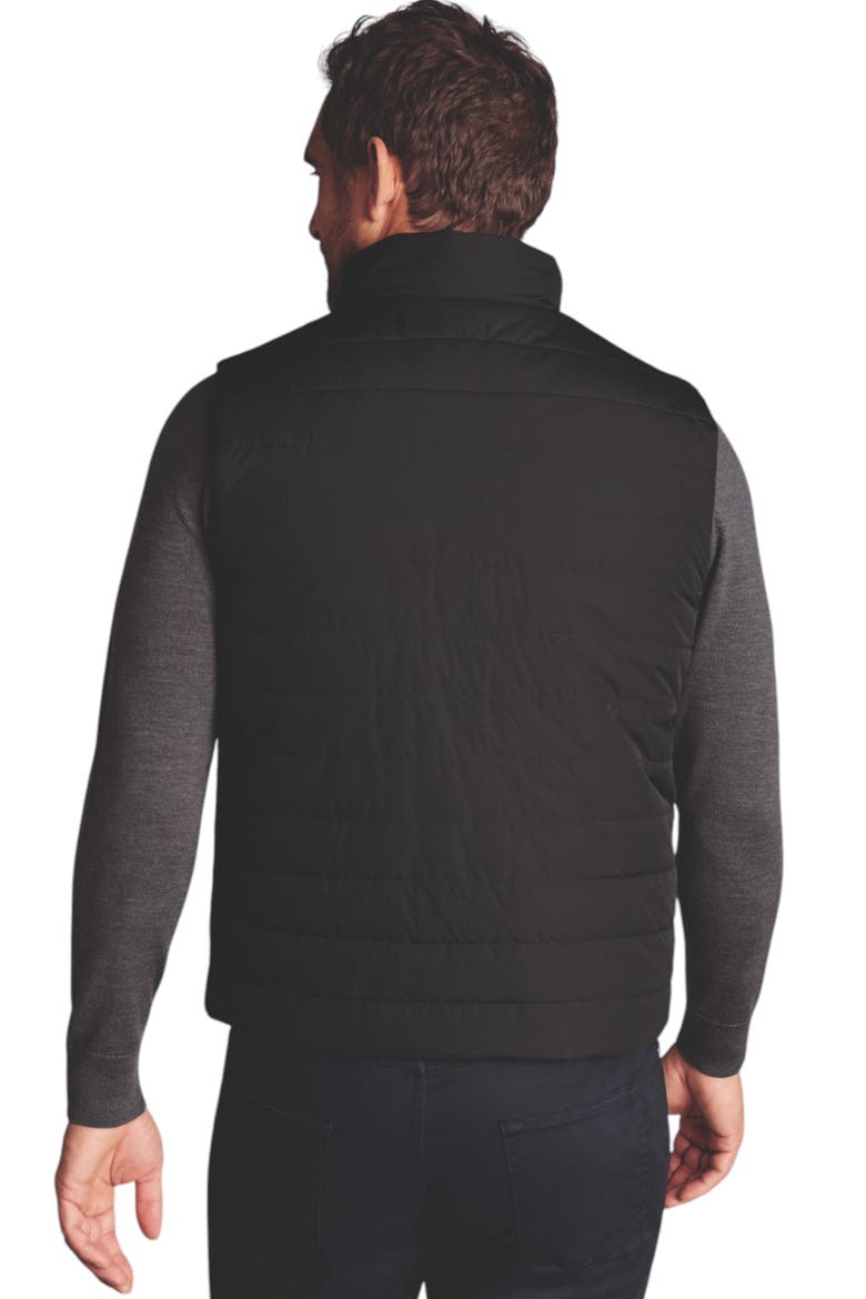 Lightweight Quilted Vest, Alternate, color, Black
