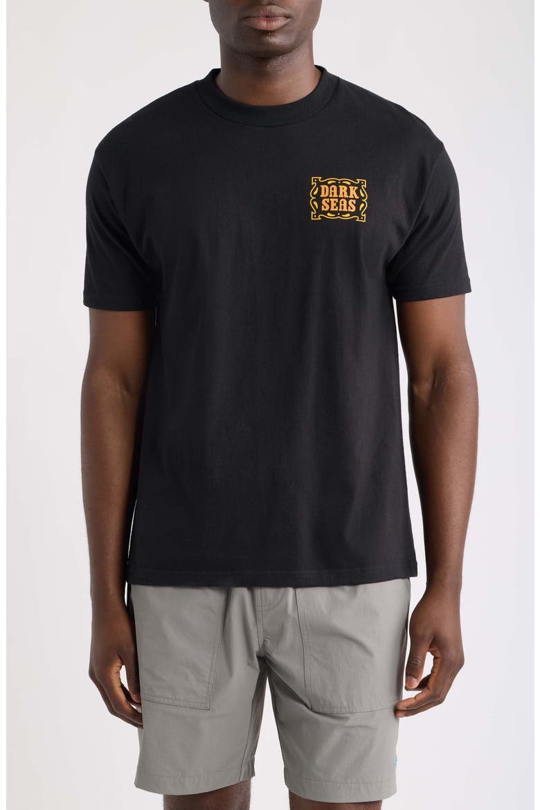 Buck the System Graphic Tee, Main, color, BLACK