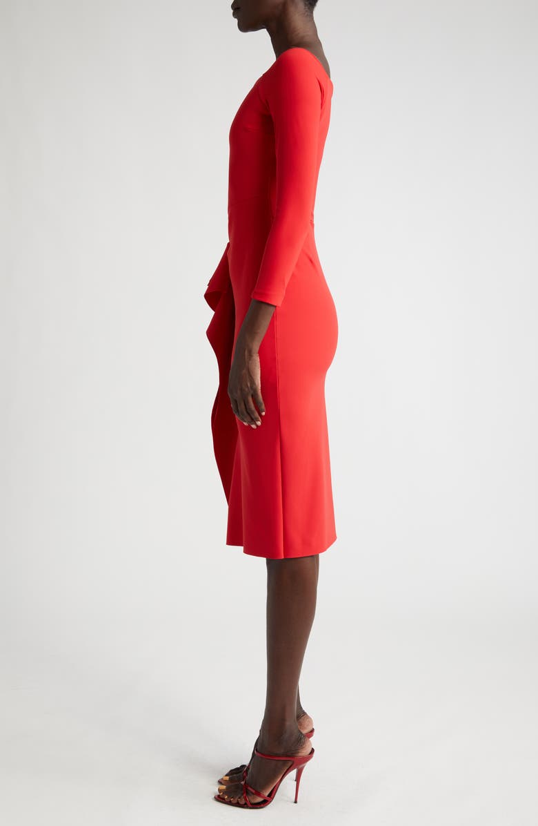 Chiara Boni La Petite Robe Tushana Off the Shoulder Long Sleeve Dress, Alternate, color, 