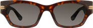 Stuart Weitzman 52mm Gradient Rectangular Sunglasses