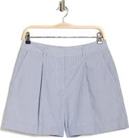 TWP Cisco Pleated Front Cotton Shorts