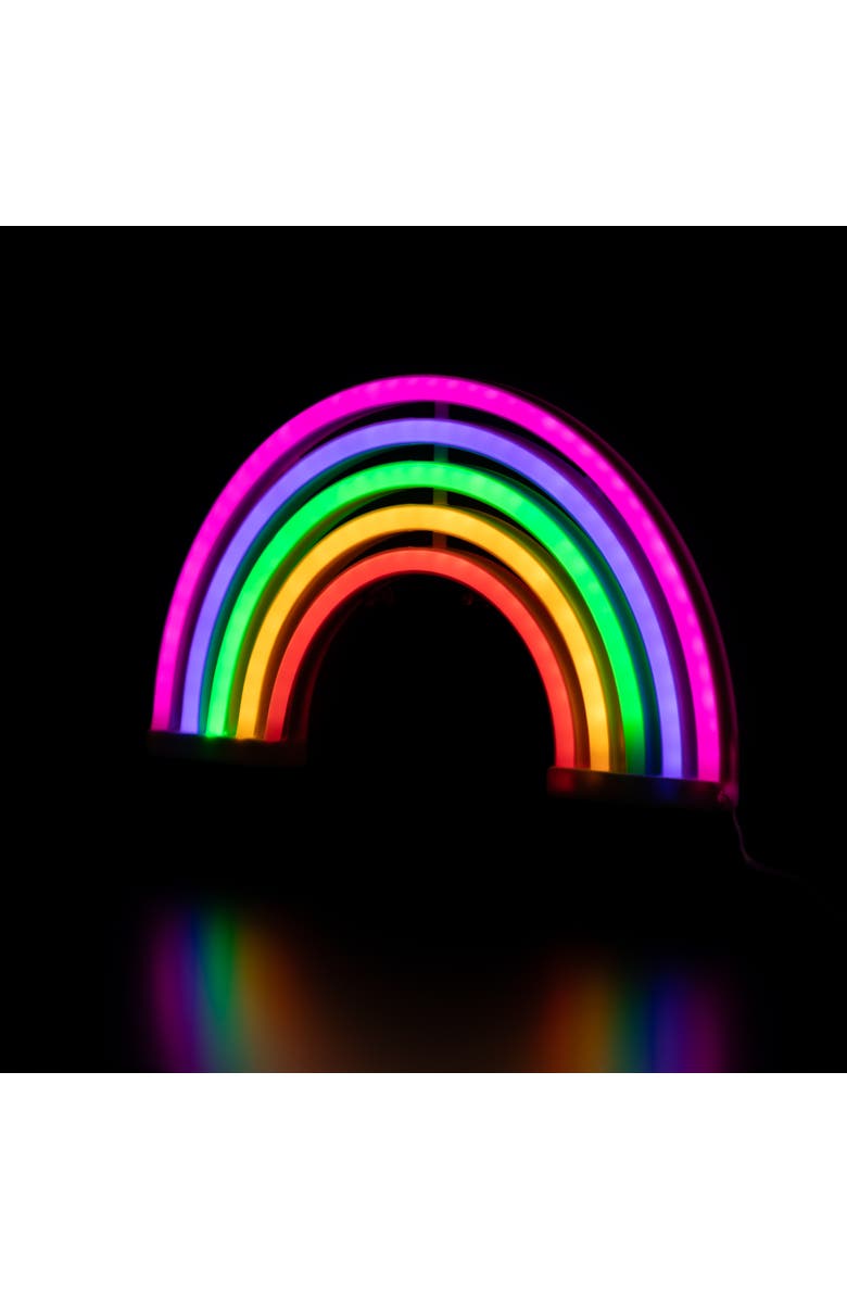 Northlight LED  Rainbow Neon Lighted Wall Art - 12"  - Mutlticolor, Alternate, color, Multi