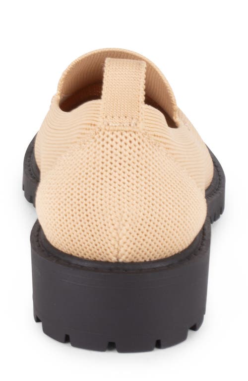 Tahari Siena Knit Loafer In Brown