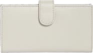 MUNDI SMALL LEATHER GOODS MUNDI Slim Leather Clutch Continental Wallet