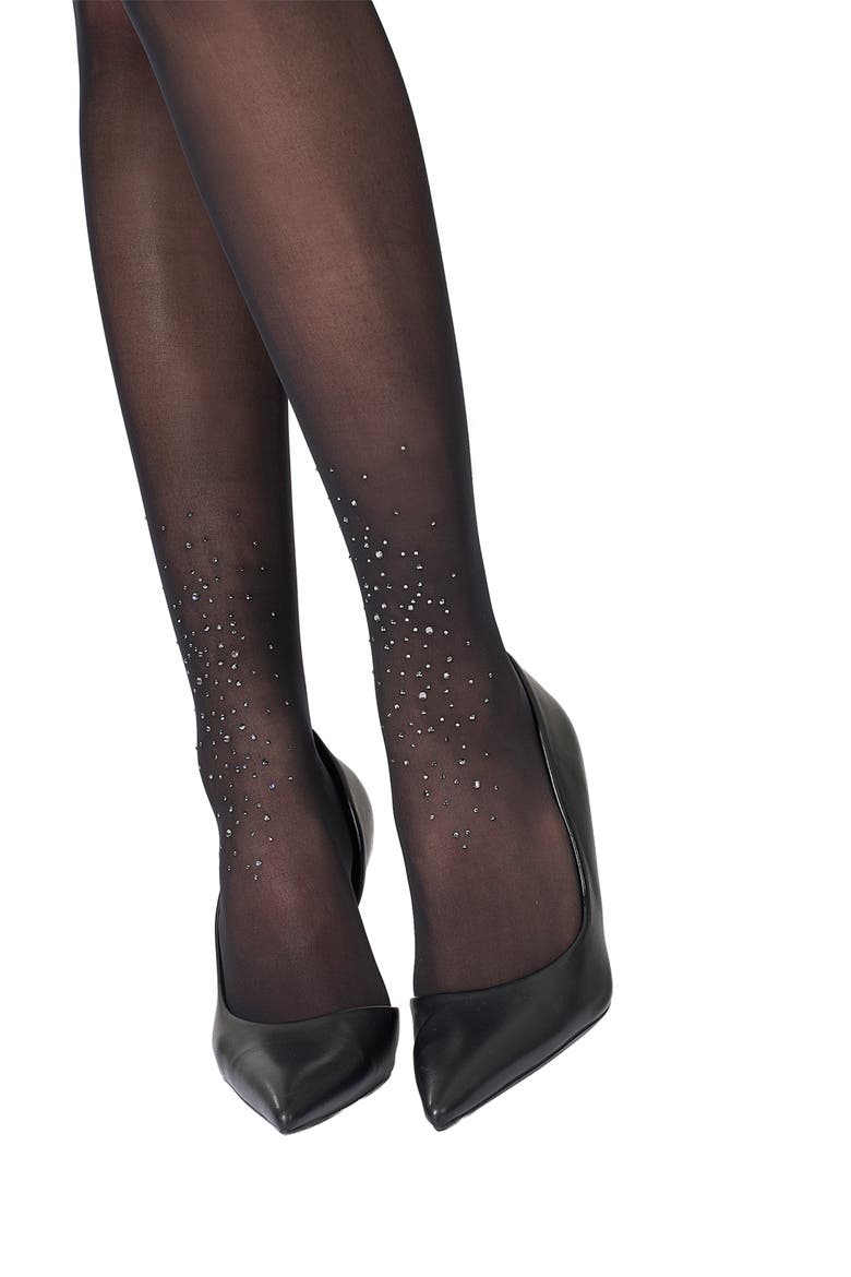Stardust Tights, Alternate, color, BLACK/CRYSTAL