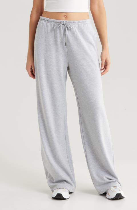 Loved Fleece Wide Leg Sweatpants