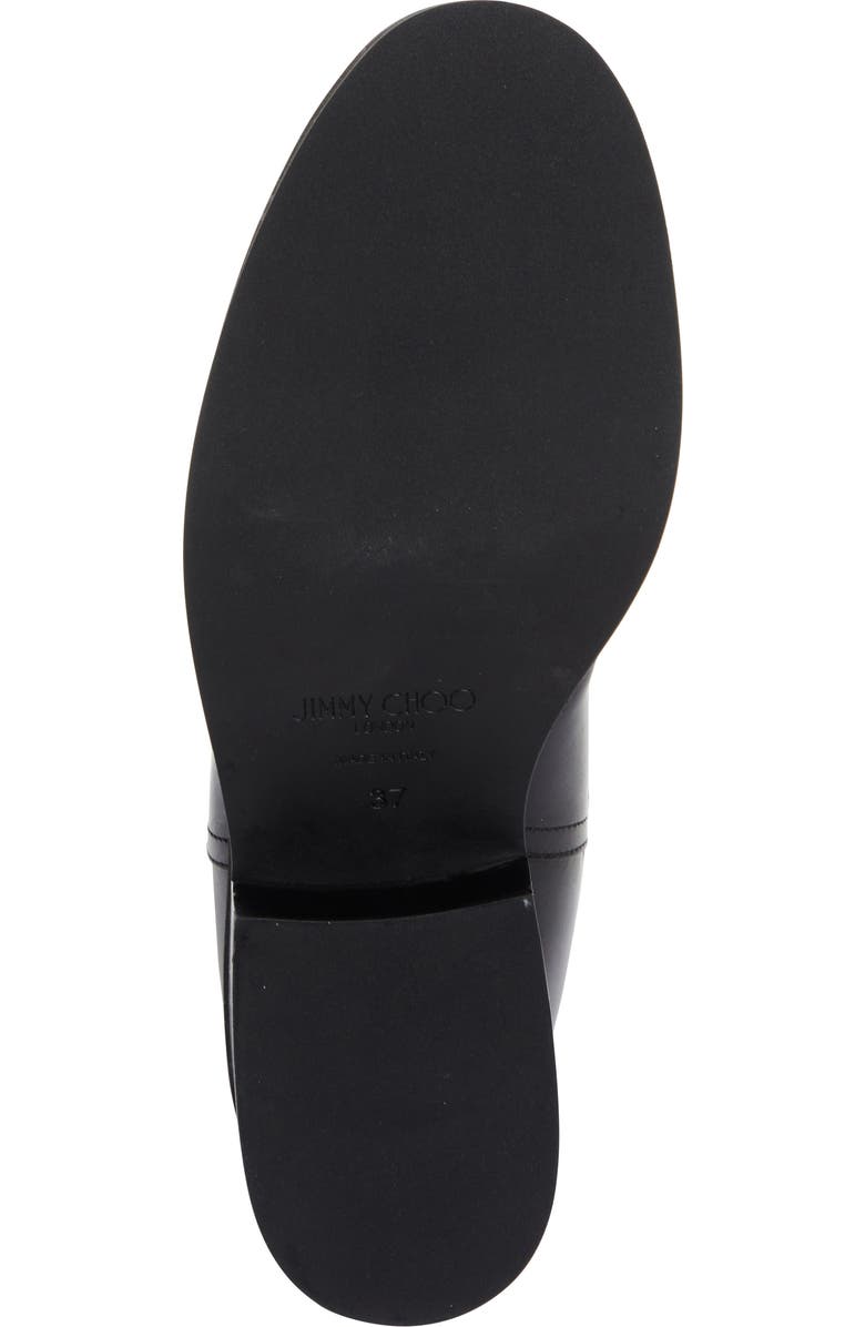 Jimmy Choo Yasmin Mixed Media Knee High Boot, Alternate, color,