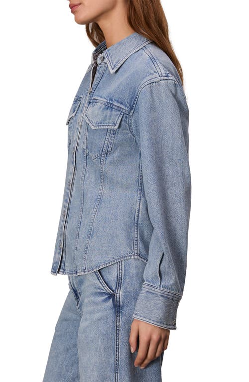 Rag & Bone Ultra Featherweight Mila Denim Button-up Shirt In Annie