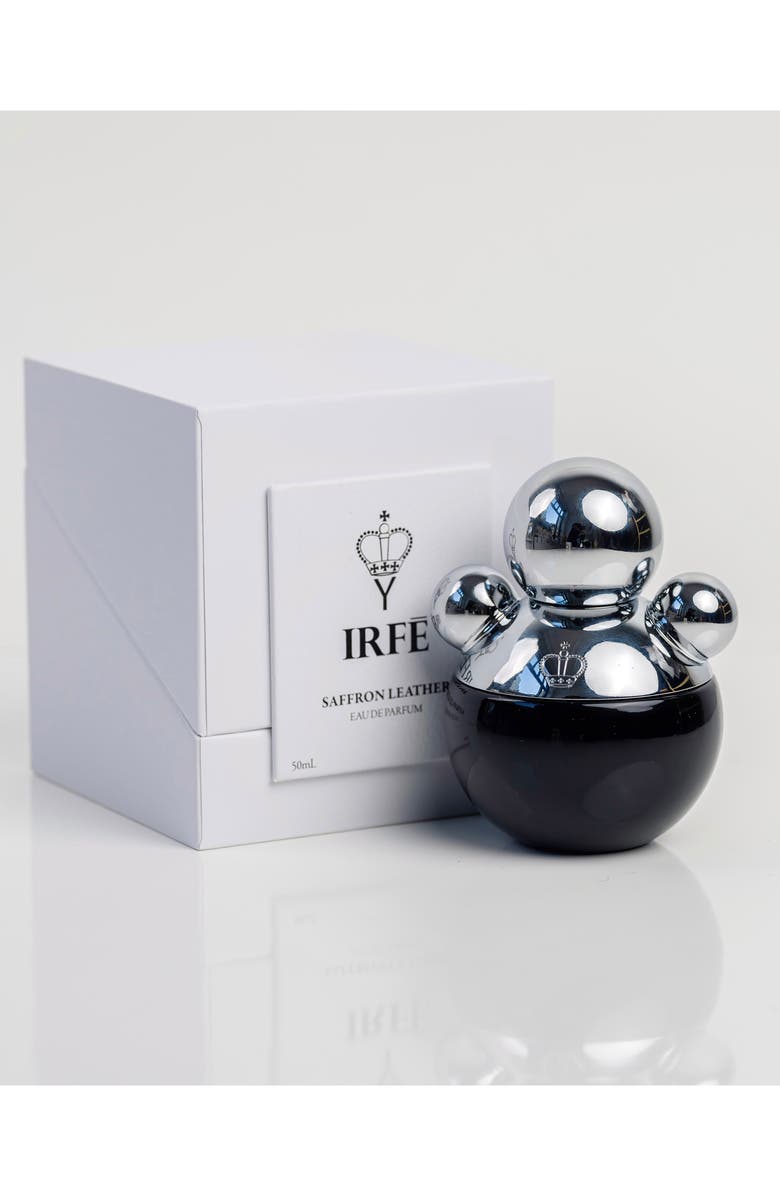 IRFĒ Saffron Leather Eau de Parfum, Alternate, color, Black