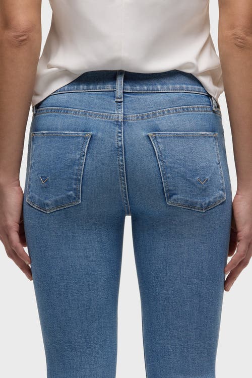 Hudson Jeans Nico Mid-rise Straight Ankle In Blue