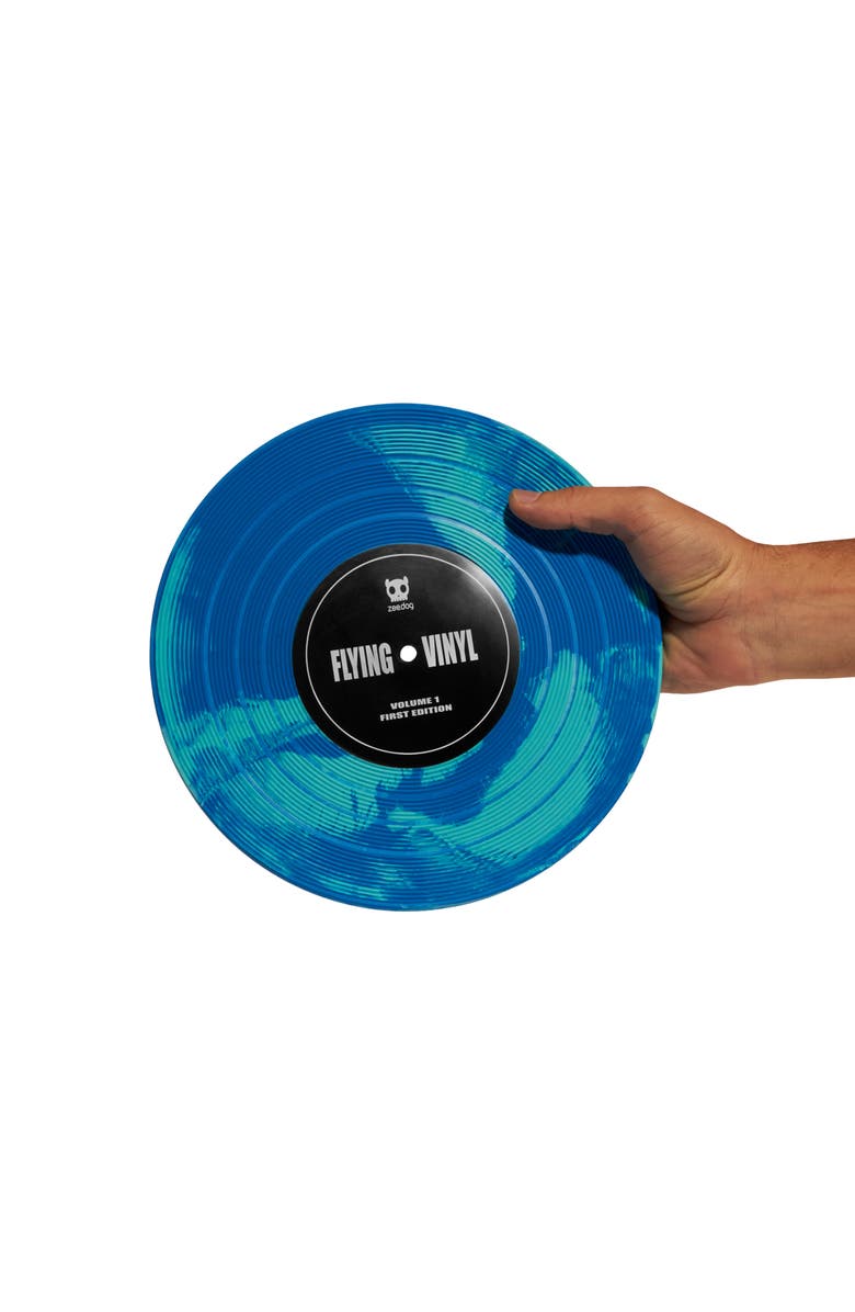 Zee.Dog Flying Vinyl Saucer Dog Toy, Alternate, color, 