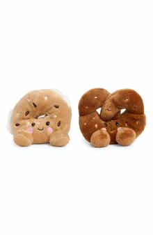 Kids' Palm Pals Pretzel & Bagel Plush 2-Pack