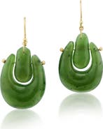 Ten Thousand Things Small Jade O'Keefe Drop Earrings