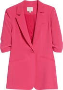 Cinq à Sept Khloe Short-Sleeve Blazer