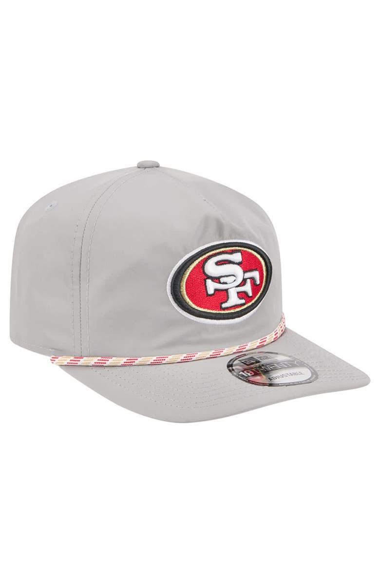 New Era Men's New Era Gray San Francisco 49ers Rope 19TWENTY Hat, Alternate, color, Gray