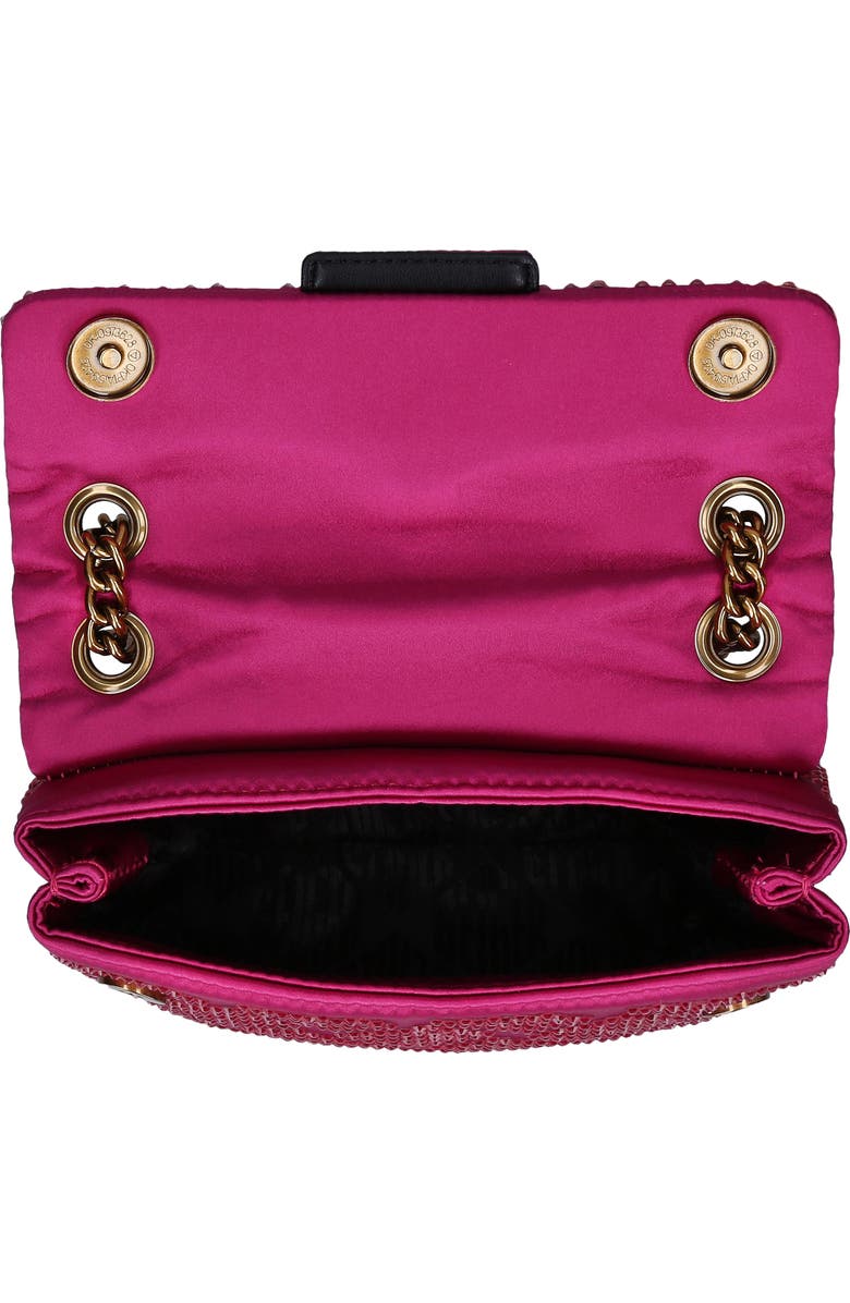 Kurt Geiger London Mini Kensington Embellished Fabric Convertible Crossbody Bag, Alternate, color,