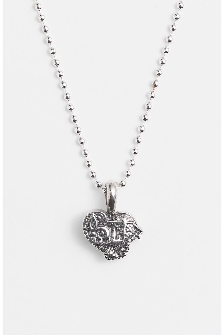 'Hearts of Lagos - New Orleans' Long Pendant Necklace, Main, color, HEART OF NEW ORLEANS