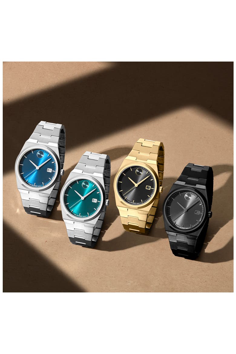 Quest Bracelet Watch, 40mm, Alternate, color, GRAY DIAL