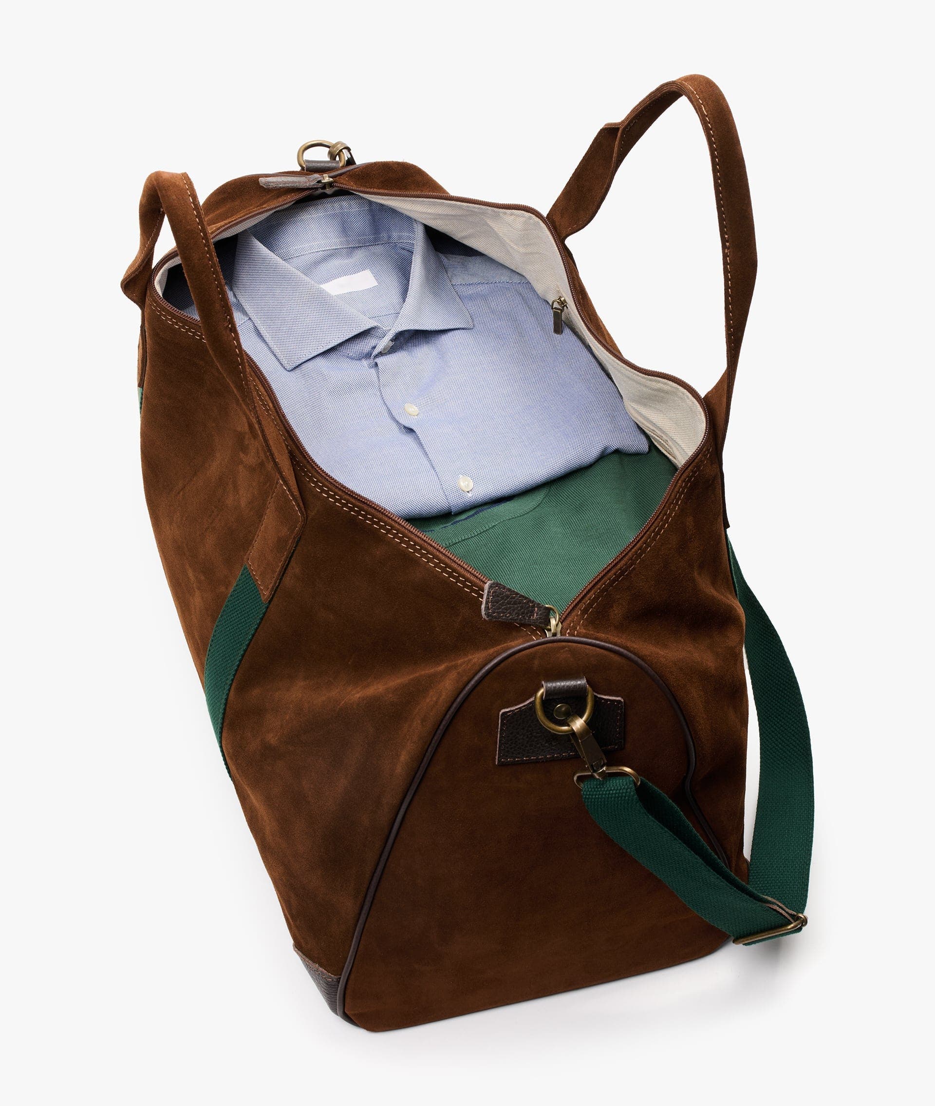Boston Duffel Bag Deluxe, Alternate, color, Tobacco