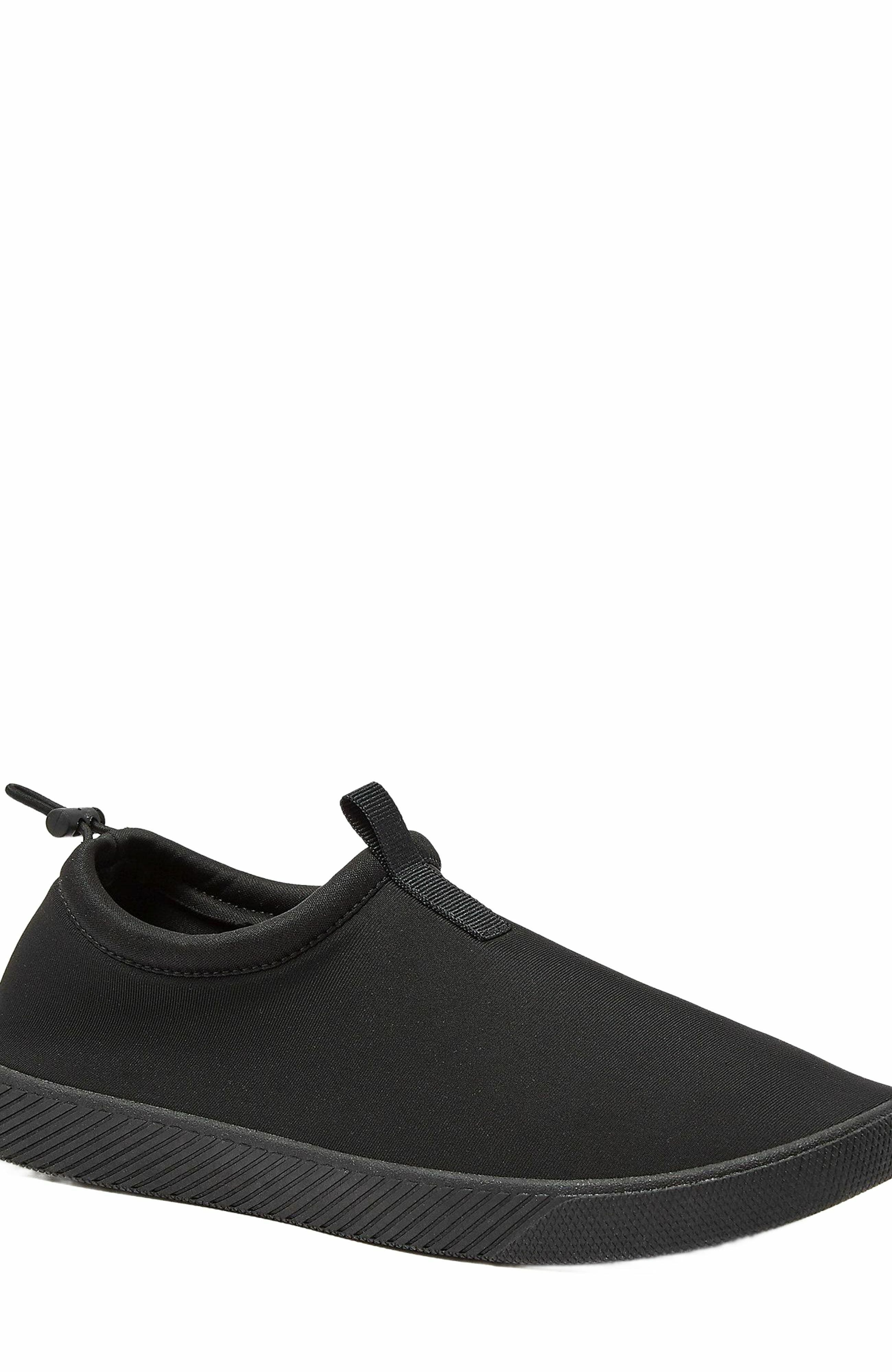 Lands
 End Sport Slip On Water Shoes, Alternate, color, Black