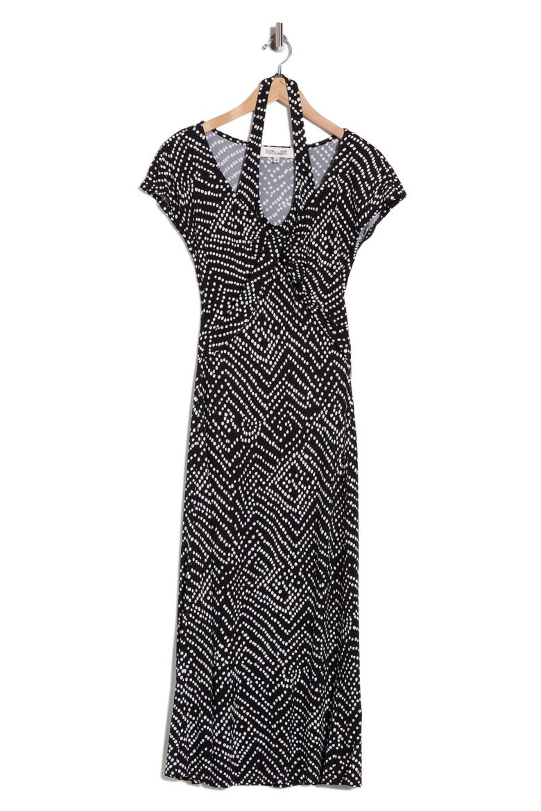 Nicole Dress, Alternate, color, BAKIT DOT BLACK