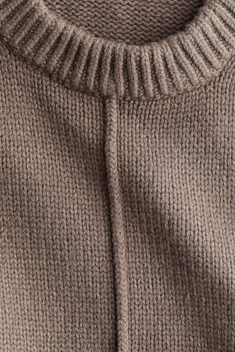 Knit Sweater Vest, Alternate, color, Dark taupe