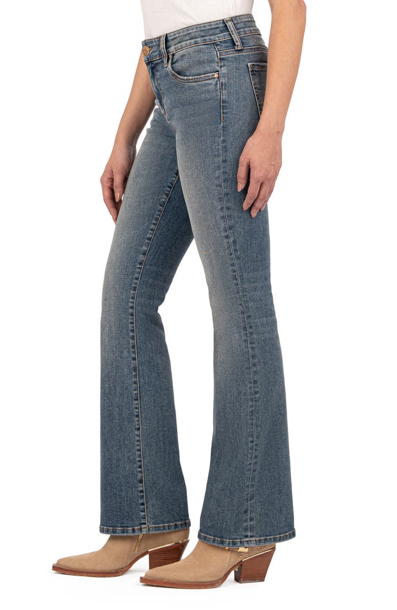 KUT from the Kloth Natalie Mid Rise Bootcut Jeans, Alternate, color, Worthy