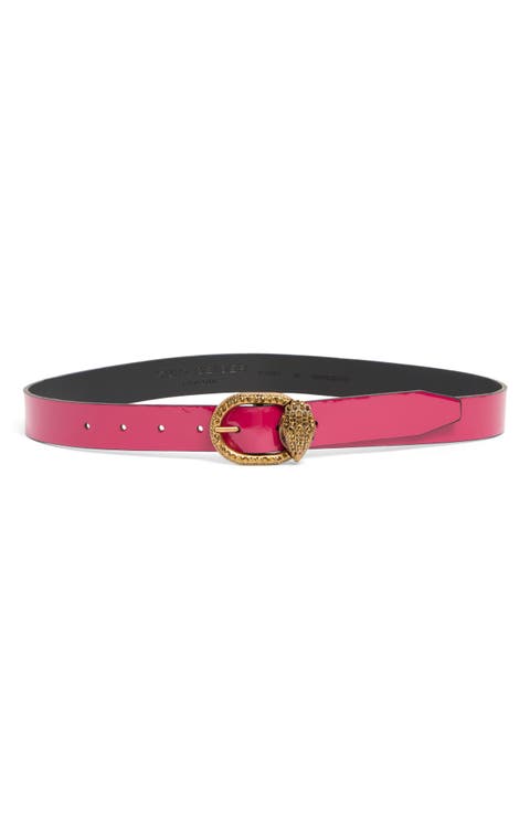 Mayfair Patent Leather Belt