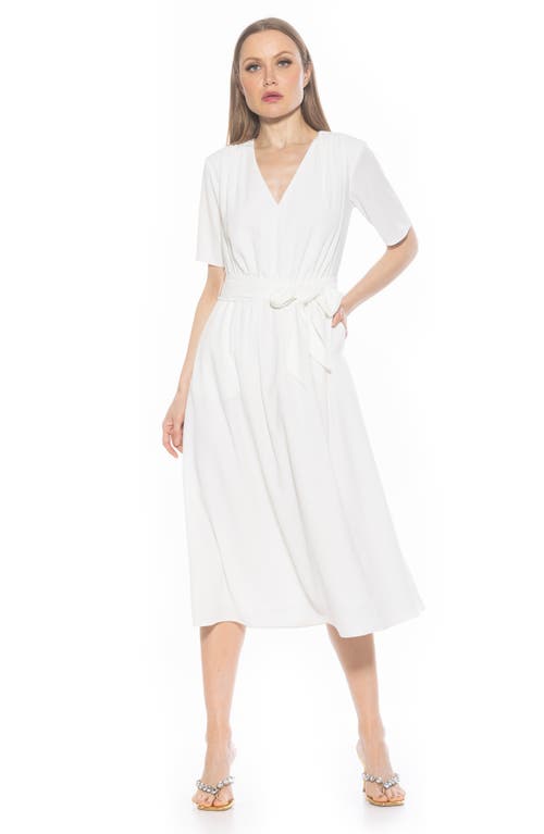 Alexia Admor Larisa A-line Dress In Ivory