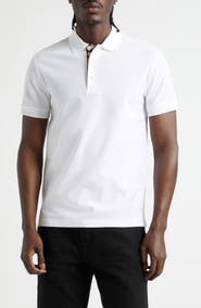 Burberry Eddie Equestrian Knight Design Cotton Piqué Polo