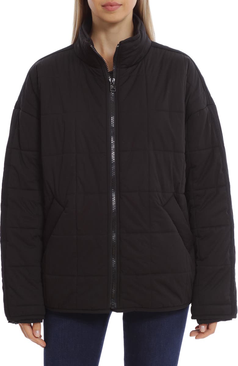 Avec Les Filles Oversize Box Water Resistant Quilted Jacket, Alternate, color, 