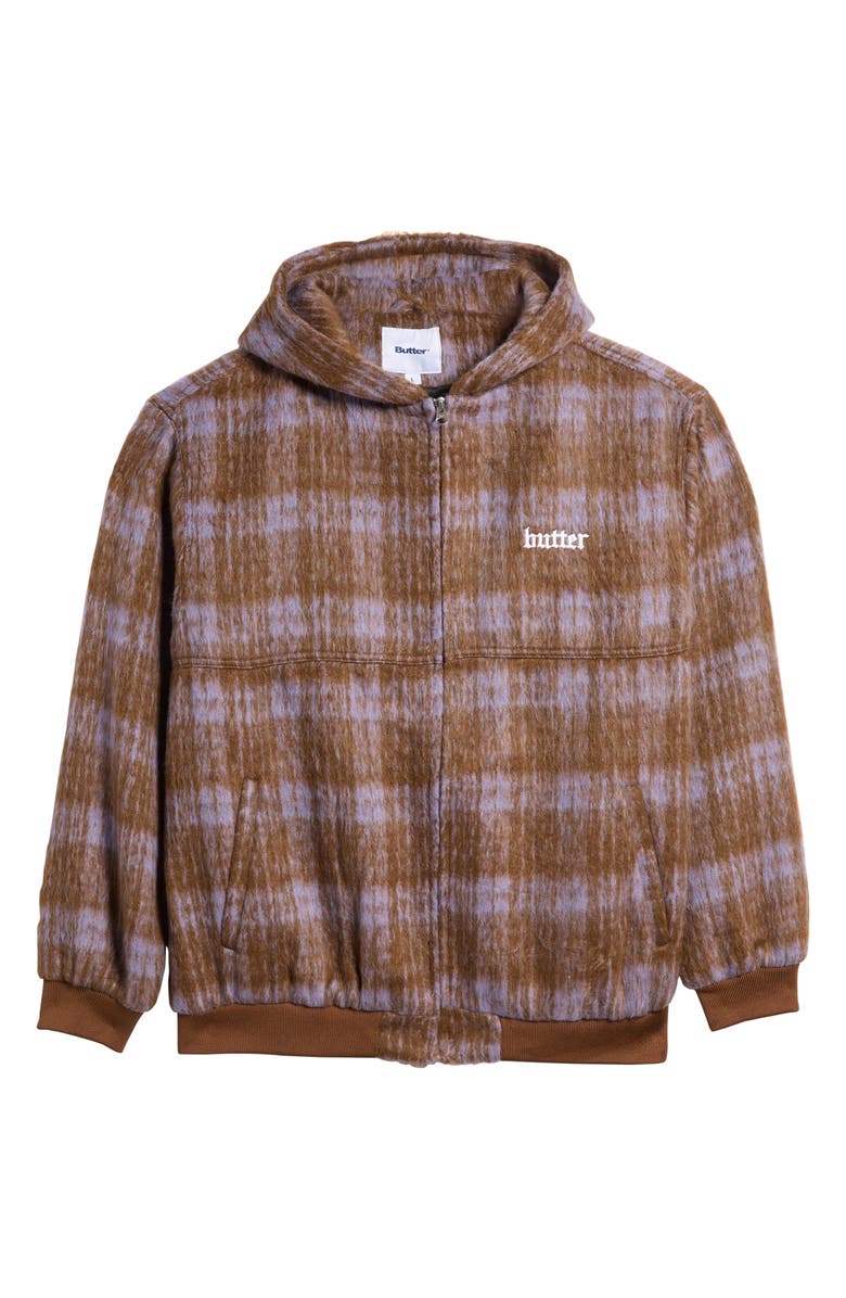 Butter Goods HEAVY PLAID WORK JACKET, Alternate, color, 