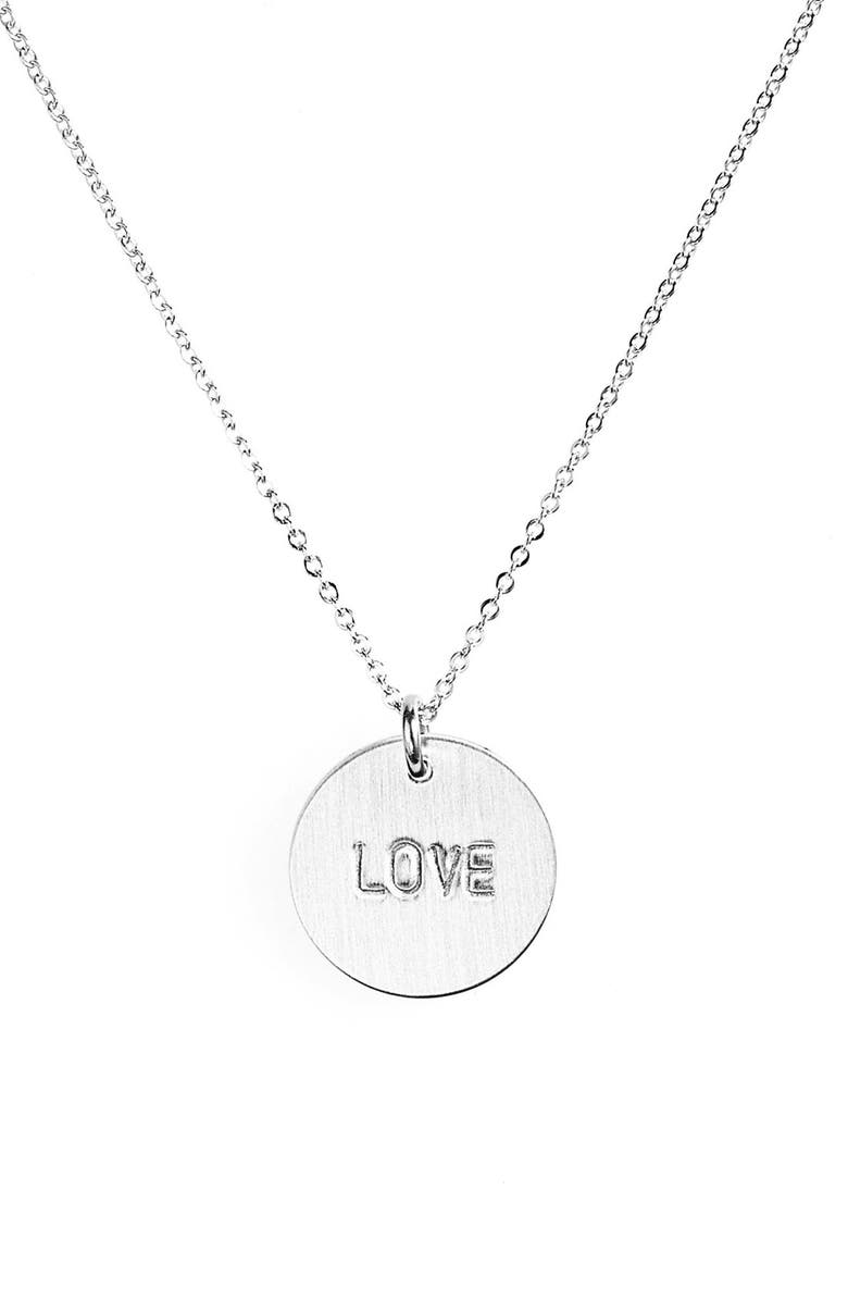 Nashelle Love Charm Necklace, Main, color,