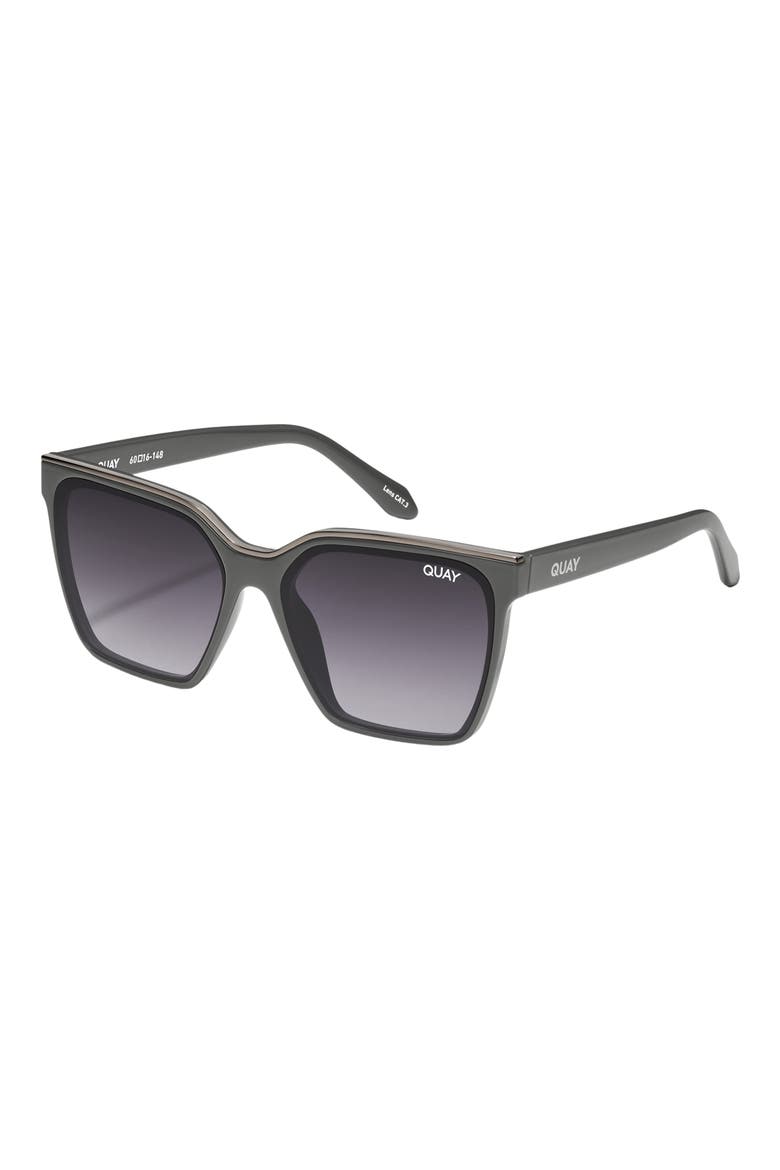 Level Up 51mm Square Sunglasses, Alternate, color, GREY/ SMOKE