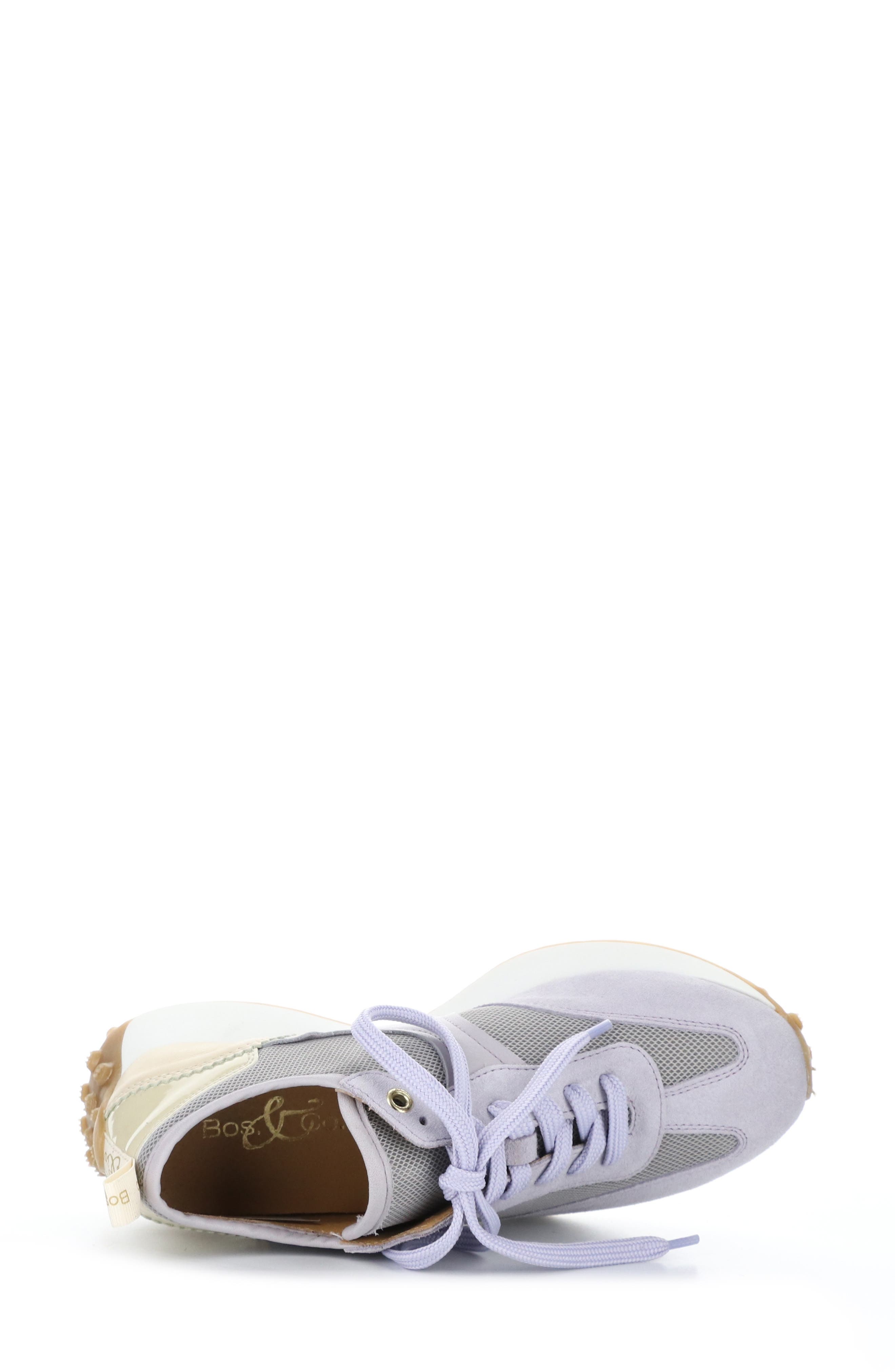 Bos. & Co. Dilara Sneaker, Alternate, color, Lilac Suede