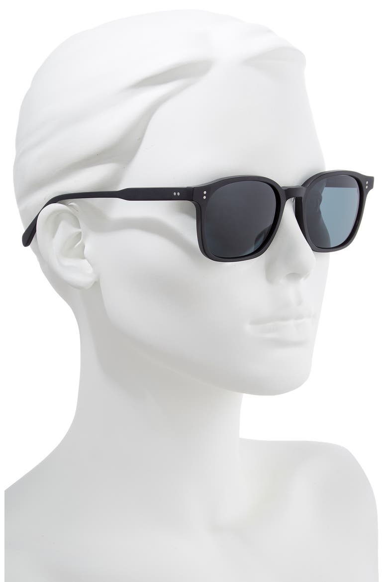 Dean 51mm Square Sunglasses, Alternate, color, MATTE BLACK/ GREY