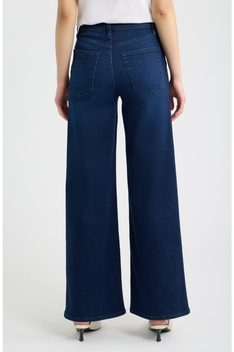 Le Slim Palazzo High Waist Wide Leg Jeans, Alternate, color, ULTRAVIOLET