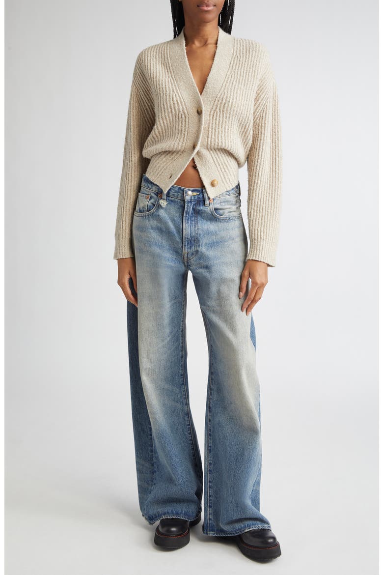 Darcy Insert Loose Fit Jeans, Alternate, color, VINTAGE INDIGO COLORBLOCK