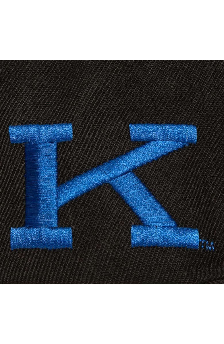 Mitchell & Ness Men's Mitchell & Ness  Black Kentucky Wildcats Triple Play Snapback Hat, Alternate, color, 