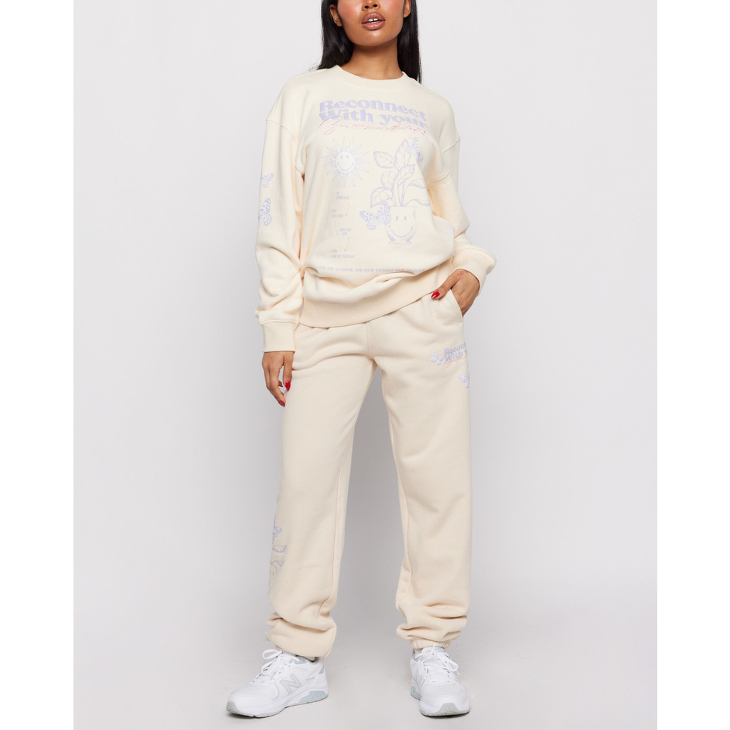 Samii Ryan Reconnect Crewneck In Bone