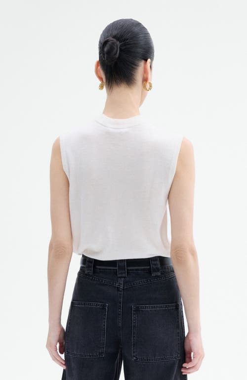 Co Shell Tank In White