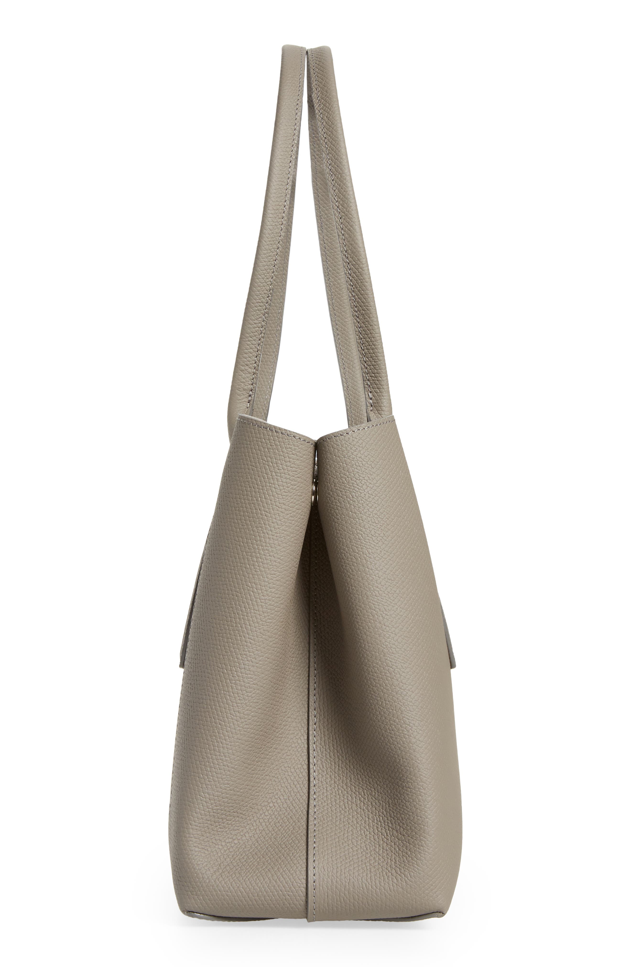 Longchamp Roseau Leather Shoulder Tote, Alternate, color, 