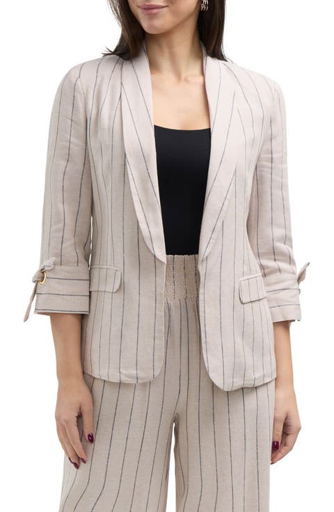 Linen Blend Blazer
