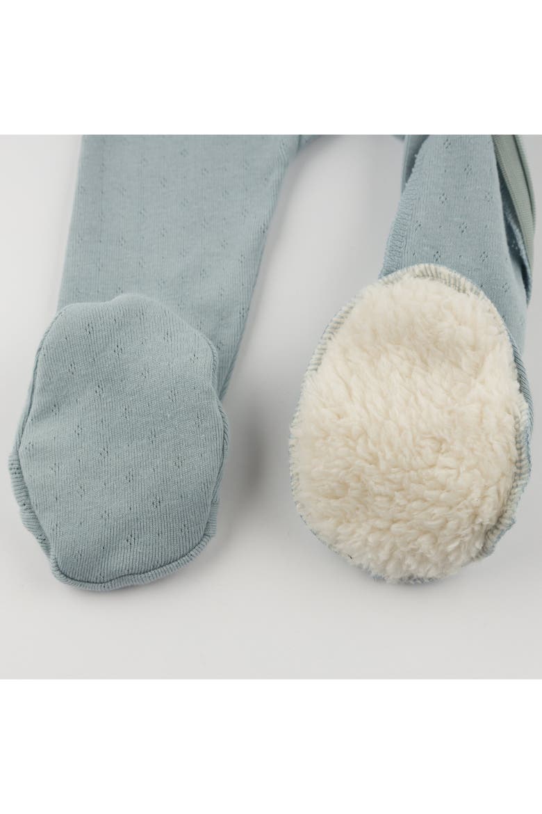 Twinkle Pointelle Footie, Alternate, color, Sky Blue