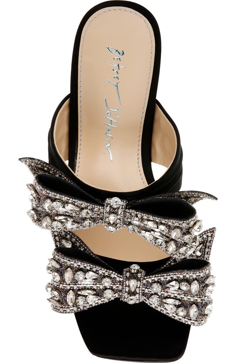 Betsey Johnson Midge Sandal, Alternate, color, Black