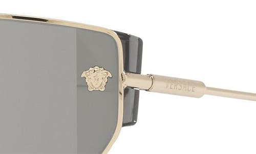 Versace Cat Eye Shield Sunglasses